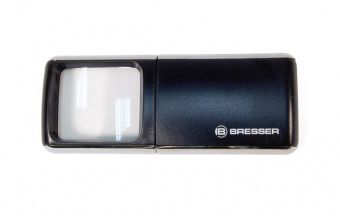 Лупа Bresser 3x, 35x40 мм, LED