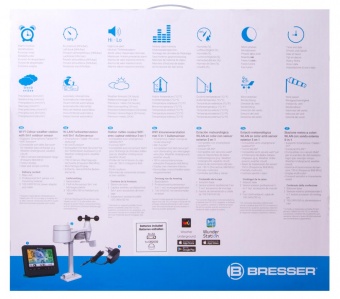 Метеостанция Bresser «5 в 1» Wi-Fi с цветным дисплеем